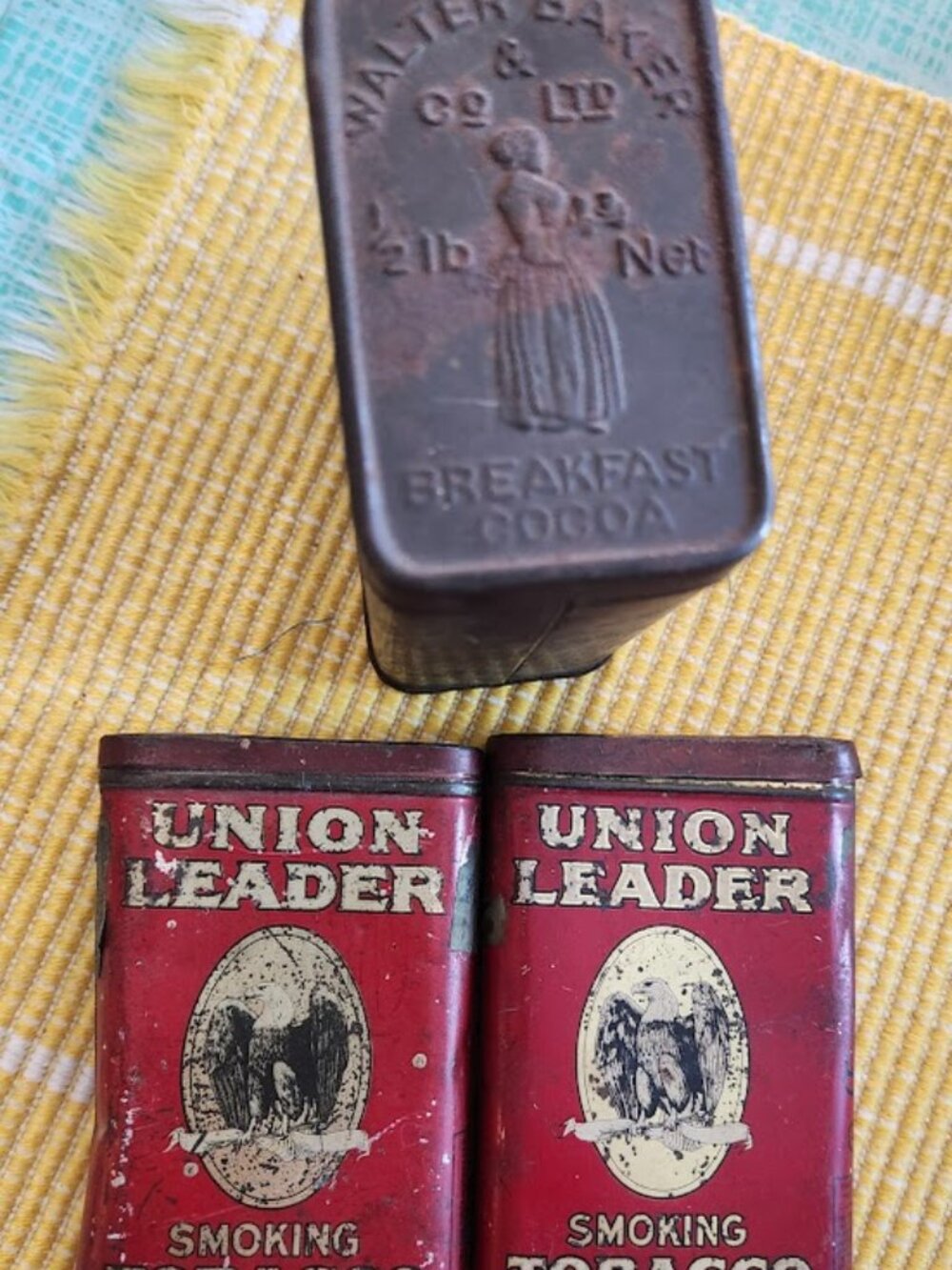 vintage tins
